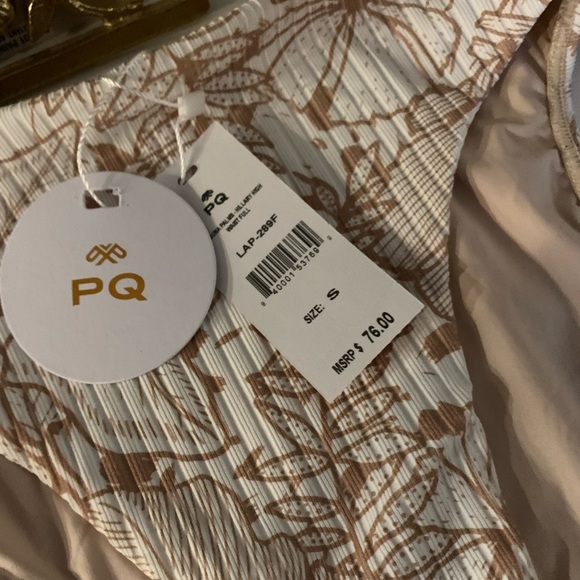NWT PQ  PILYQ SIZE S LAGUNA PALM HIGH‎ WAIST BOTTOM STYLE FULL - Picture 3 of 6